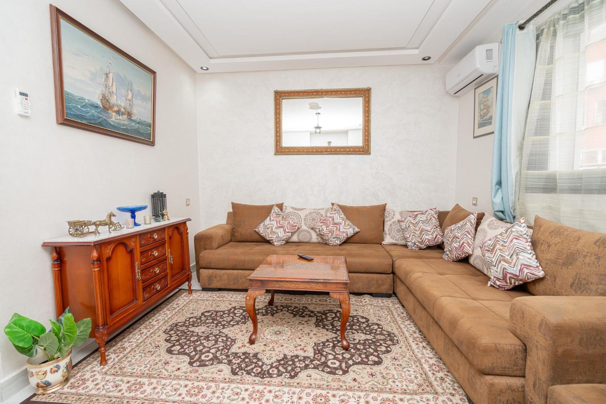 Deluxe Appartement Au Centre Avec Un Grand Balcon Tânger Exterior foto